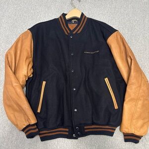 Vintage Golden Bear Starcraft Bomber Jacket Large Made In The USA